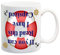 Partybitz Novelty Sailing Capsized 11oz Ceramic Mug