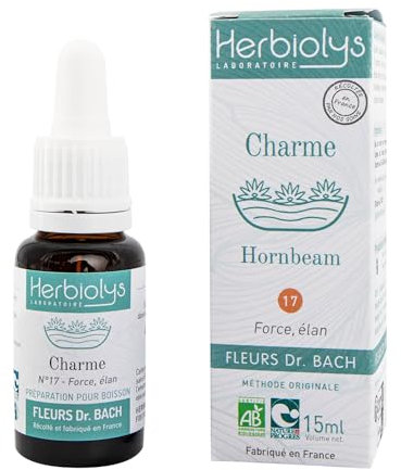 Herbiolys | Elixir Floral | Fleurs De Bach | Charme n°17 | Fabriqué En France | Bio | 15 ml