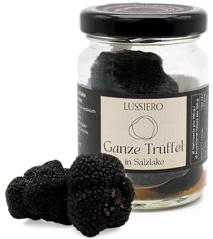 Lussiero Schwarze Sommertrüffel Ganze Italienische Gourmet Trüffel Tuber Aestivum Vitt. 30g