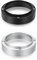 Espresso-Dosiertrichterring, Aluminium, magnetisch, für Tamper, Siebträger, Kaffeefilter, Ersatzring, Kaffeezubehör, 2 Stück