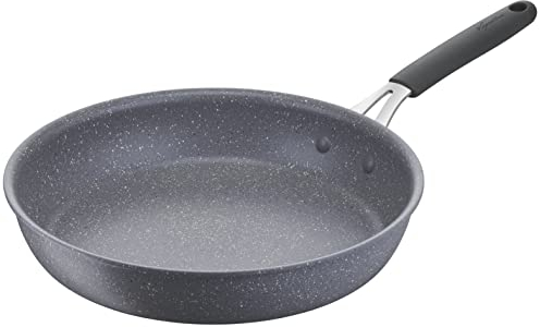 Lagostina Tempra® Mineral Padella 28cm, rivestimento minerale, padella antiaderente, sicuro, facile da pulire, adatta all'induzione, 012163040128