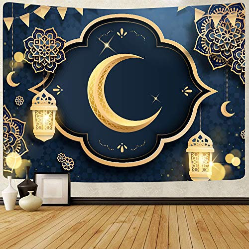 831 Wand Dekoration Portabel Wandtuch Wandbehang Groß Wandteppich Für Party Schlafsaal Apartment 100X150cm Ramadan-Eid