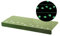 Hearda Treppenstufen Matten, 5/10 Stück Stufenmatten, 76x20cm Treppe Treppenteppich, Treppenteppich Selbstklebend, Antirutschmatte Innenbereich für Schutz Kinder, Ältere (10 Stück,Grün)