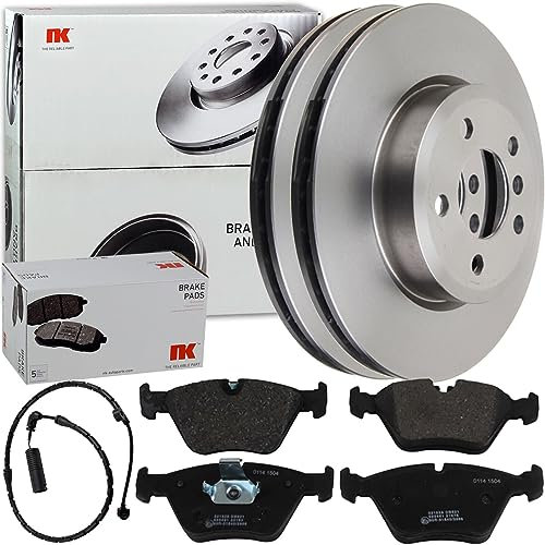 NK Bremsscheiben 325mm + Beläge vorne passend für 3er E46 nur 330i Ci 330d