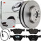 NK Bremsscheiben 325mm + Beläge vorne passend für 3er E46 nur 330i Ci 330d