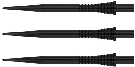 RED DRAGON Raptor GT Black Gripped Long Dartpunkte - 1 Satz pro Packung