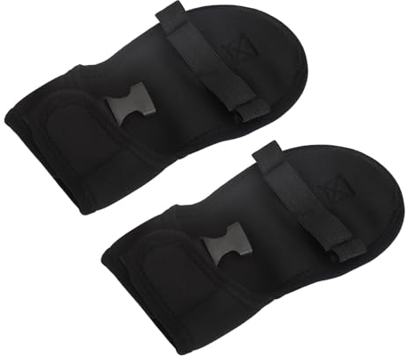 Feste Fingerhandschuhe, Rutschfeste Canvas-Hilfstrainingshandschuhe für Schlaganfall-Hemiplegie