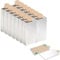 30 Stück Neodym Magnet Selbstklebend, 20x10x1mm Magnet Flach Stark, Kleine Magnete Rechteckig Selbstklebend, Mini Viereckige Magnete für Whiteboards, Kühlschränke, Magnettafeln, Bastelarbeiten
