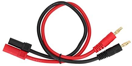 RC Lipo-Akku-Ladegerät-Adapter-Anschluss-Splitter-Draht, Korrosionsbeständigkeit, Hohe Biegung, XT150 auf 4,0-Bananenstecker, Hohe Festigkeit und Zuverlässigkeit, RC-Zubehör, für