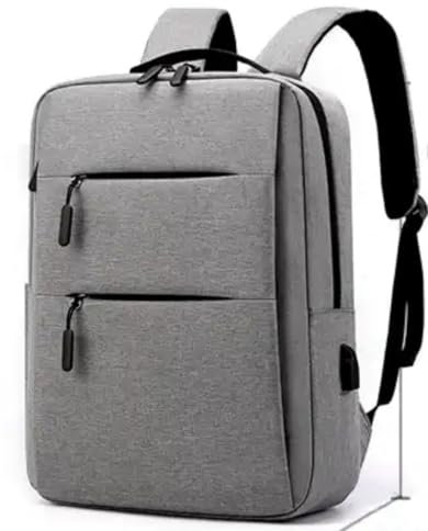 Mochila Antirrobo Impermeable para Ordenador Portátil de 17 Pulgadas, Mochila de Viaje y Ciudad para Trabajo y Escuela (GRIS)