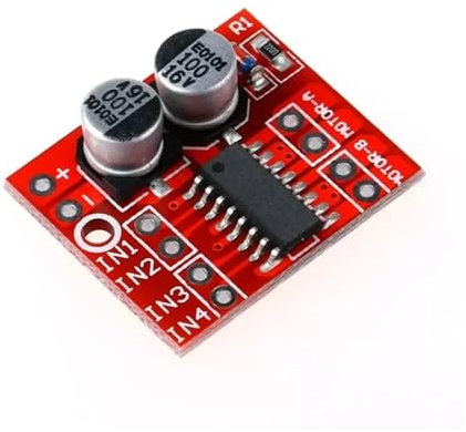 2pcs Dual DC Motor Driver Board Module Mini Double H-Bridge Stepper Motor Forward and Reverse PWM Speed Control