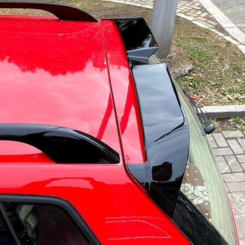 APARC Auto Heckspoiler für VW Polo 9N 2003-2008, Dachheckspoilerflügel Splitter Kofferraumspoiler Dachspoiler Dekoration Zubehör