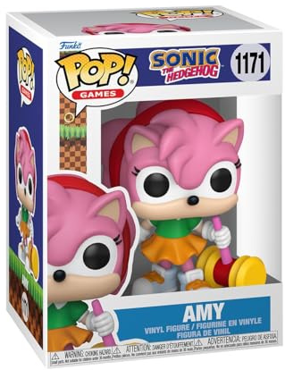 Funko POP! Games: Sonic the Hedgehog - Amy Rose with Chase