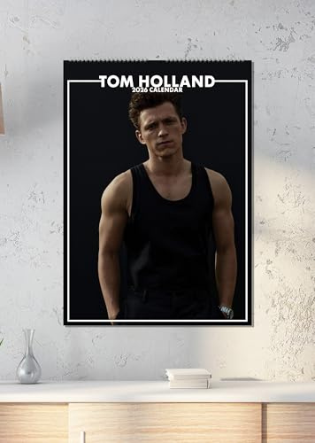 Tom Holland Kalender 2026, A3, Wirobound, vollfarbig