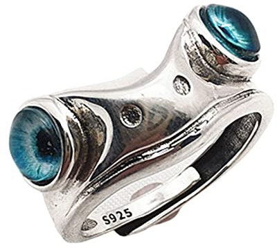 sodeber Für Frosch Ringe, Personalisierbar, Offen, Verstellbar, Paare, Hip Hop Stil, Niedliche Eheringe