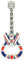 Union Jack Guitar Bottle Opener Keyring London Souvenir Gift