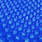 Festnight Treibende Pool-Solarfolie Rund Poolabdeckung Pool-Solarplane Durchmesser 381CM für 457 cm Pools - Blau