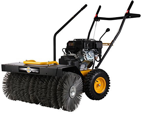 TEXAS Handy Sweep 710TG Kehrmaschine Benzin Schneekehrmaschine Laubkehrer Motorbesen Schneeräumer mit Antrieb Radantrieb | 70cm | 208cm³ | 5,7PS | 4 Takt | 3 x Vorwärtsgang + 1 x Rückwärtsgang