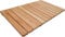 Castelmerlino Tarima para ducha en madera de alerce con listones atornillados 103x62 cm para platos de ducha 120x70