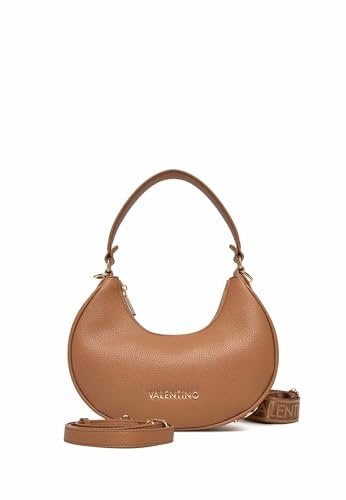 VALENTINO SHELBY VBS90A07GRA (HOBO BAG), CAMEL, Donna