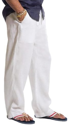 Hommes ou Femmes Occasionnel 100% Coton Pantalon pour Le Yoga Pantalon Plage Porter