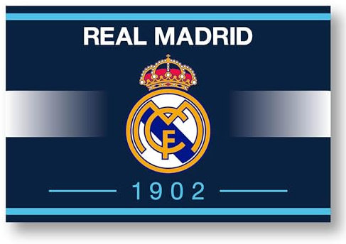 Bandera Real Real - Colección oficial Real Madrid - 100 x 150 cm