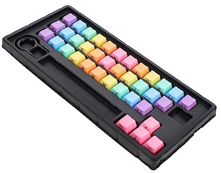 Artibetter 1set Premium Rainbow Mechanical Keyboard Keycaps Keycaps Cherry Compatibility Easy Installation for Gaming and Office Keyboards