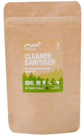 PVA Hygiene Water Soluble Paper Sachets for Triggers Sanitiser (Pack 20) | Pre-dosed soluble sachets reduce chemical waste and prevent over-dilution, ensuring consistent cleaning in trigger sprays.