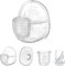 A complete set of S32 breast pump replacement parts with 24 mm flange, compatible with Nuliie 32, Lansinoh Discreet Duo, NCVI, NICEGREEN Life, Zooawa S32 milk pump, flange, valves, membranes