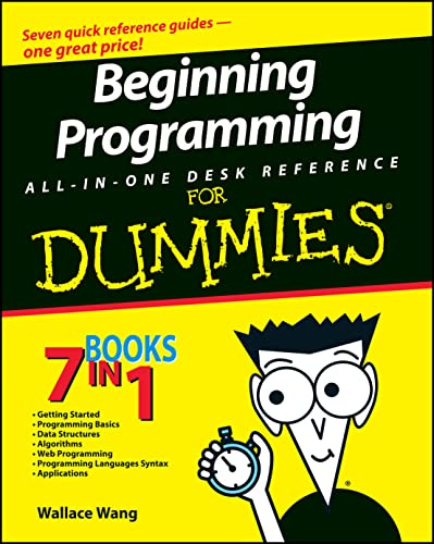 Beginning Programming All-in-One Desk Reference For Dummies®, w. CD-ROM