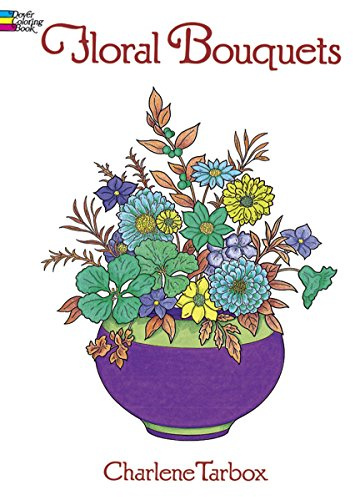 Floral Bouquets Coloring Book