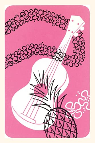 Vintage Journal Ukulele and Pineapple (Pocket Sized - Found Image Press Journals)