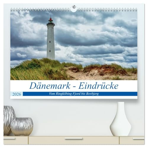 Dänemark - Eindrücke Vom Ringköbing Fjord bis Bovbjerg (hochwertiger Premium Wandkalender 2026 DIN A2 quer), Kunstdruck in Hochglanz: Eine Reise in den Westen Jütlands (CALVENDO Natur)