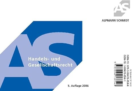 Alpmann-Cards Handels- und Gesellschaftsrecht