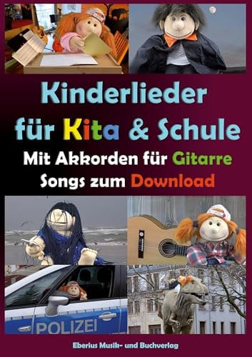 Kinderlieder für Kita & Schule mit Akkorden für Gitarre: Songs zum Download