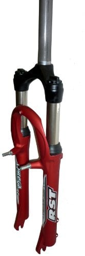 26 Rst Omega Sc Alloy Ahead 11/8 Suspension Forks Red