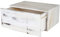 Mendler Wandregal HWC-C55, Schubladen-Regal, Shabby-Look Vintage, 21x46x30cm - weiß