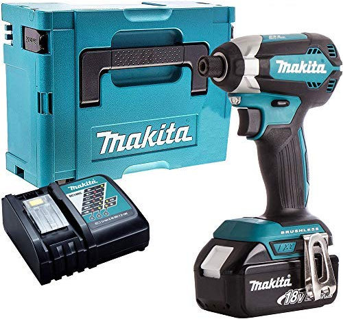 Makita DTD153Z 18V Brushless Impact Driver with 1 x 3.0Ah BL1830 Battery + DC18RC Charger & Case