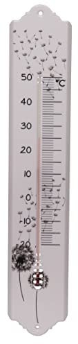 Spear & Jackson Thermomètre Plastique Décoré 50 cm