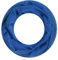 Majea Loop Alice schmaler Damen-Schal Loop Frühlingsschal Schlauchschal Rundschal Tuch uni unisex unifarben einfarbig Halstuch (blau)