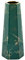 30cm Grün Gold Marmor Vase Keramik Vasen Blumenvase Deko Dekoration