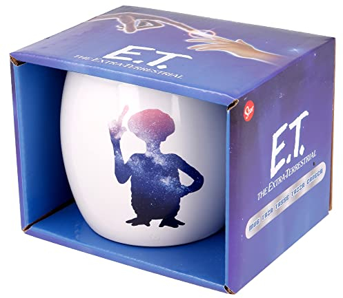 Stor Globus Silhouette E.T. Becher 380Ml, Kunststoff, Schwarz, mediano