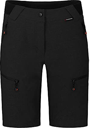 Bergson PORI Bermuda | Damen Wandershorts, robust, elastisch, Black [900], 38 - Damen