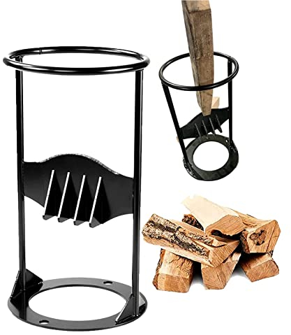 Fendeuse de bûches - Holzspalter Manuell - Fendeuse d'allumage de Bois de Chauffage Protocole Manuel de Bois Séparation de Crackers pour la Maison Camping Fendeuse de bûches d'extérieur,Scie à Bois