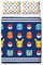 Pokemon Officially Licensed Double Duvet Cover Set | Pikachu Badges Design Reversible 2 Sided Bedding with Matching Pillowcases | Character World Brands Double Bed Set