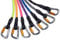 AK-9 Carabiner Clip Lead with Soft Ribbed Handle | 120cm Long | Strong Climbing Training Style Carabiner Clip with Spring Lock | Ideal for Rough Pulling Dogs