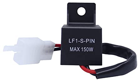 Motorrad LED Halogen Blinker Relais universal Blinkrelais 2 polig / 3 polig 1-150W Roller Quad