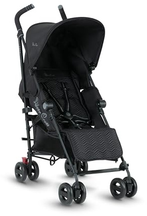Silver Cross - Zest Pushchair - Foldable Travel Stroller - Everyday Travel Stroller - Buggy - Newborns to 4 years - Space