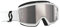 Scott Primal MX Goggle Cross/MTB Brille weiß/silberfarben Chrom Works