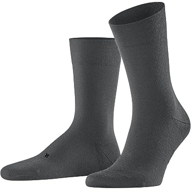 FALKE Herren Stabilizing Wool Everyday Socken atmungsaktive geruchshemmende Wolle Funktionsmaterial Herrensocken verstärkt stabilisierend Kompressionszone am Knöchel für Business und Alltag 1 Paar | reduziert das Risiko des Umknickens